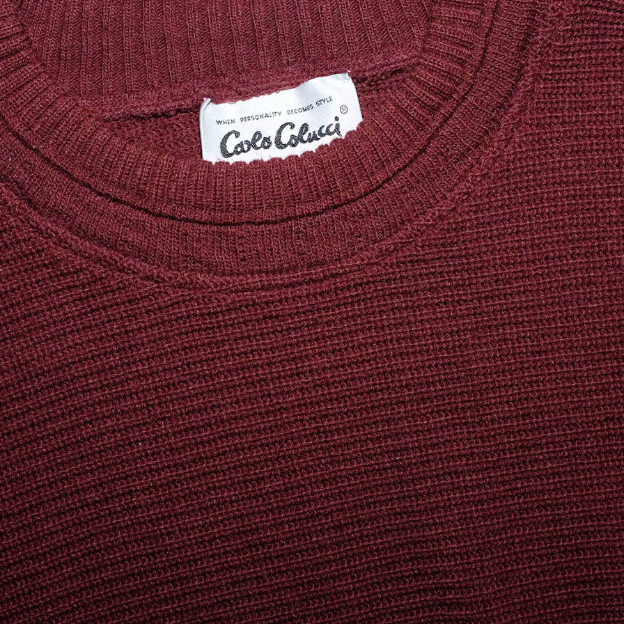 Vintage Carlo Colucci Sweater XLarge - Double Double Vintage