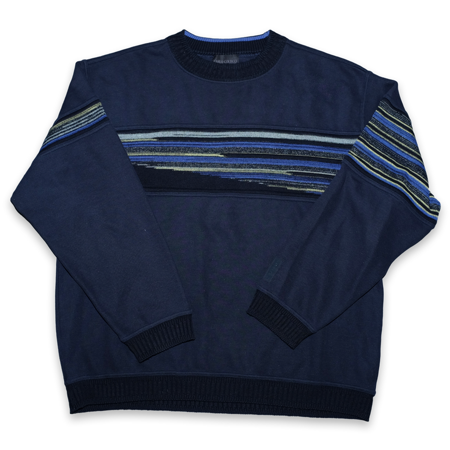 Vintage Carlo Colucci Sweater XLarge - Double Double Vintage