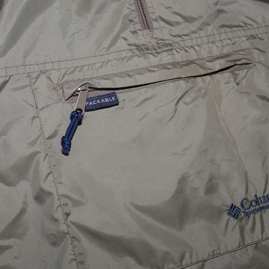 Vintage packable Columbia Rain Jacket XLarge - Double Double Vintage
