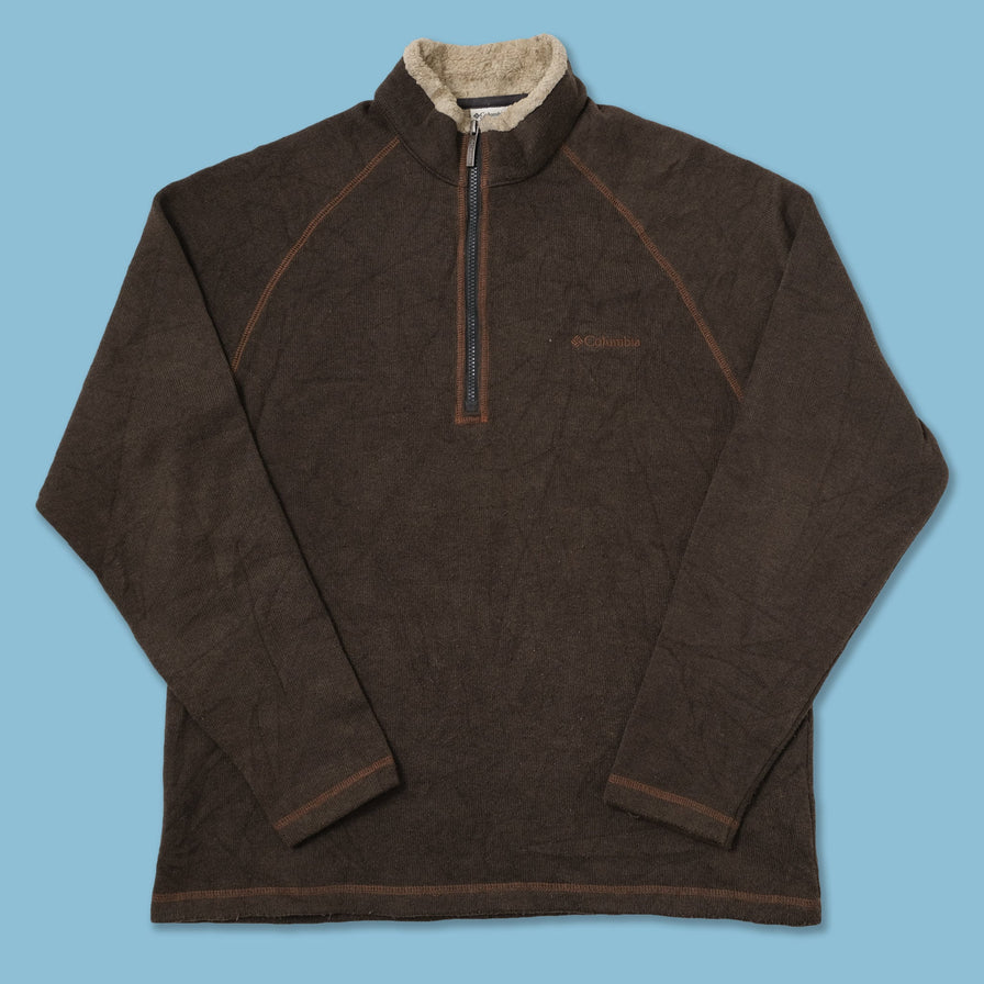 Vintage Columbia Q-Zip Sweater Large