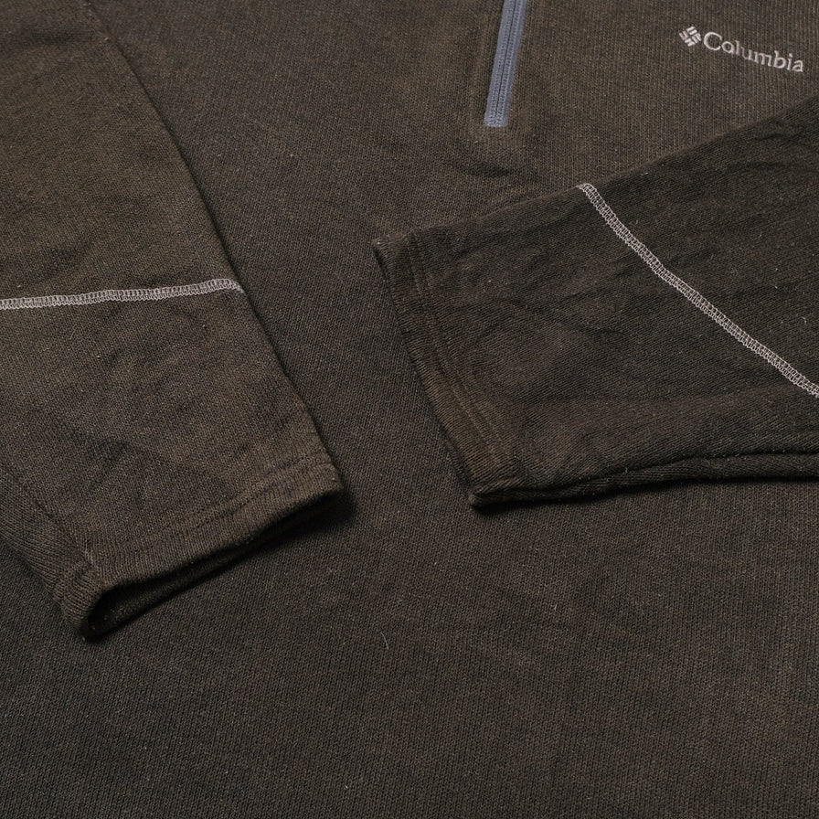 Vintage Columbia Q-Zip Sweater XXL