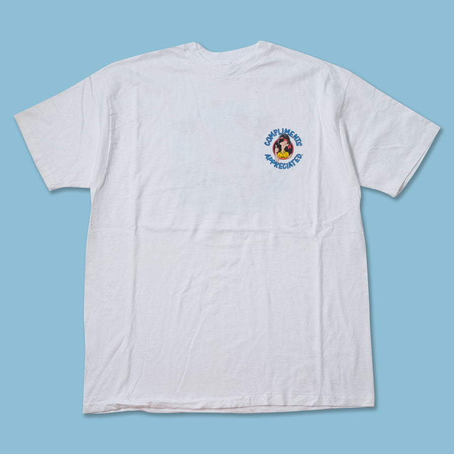 Vintage 1993 Compliments Appreciated T-Shirt XLarge