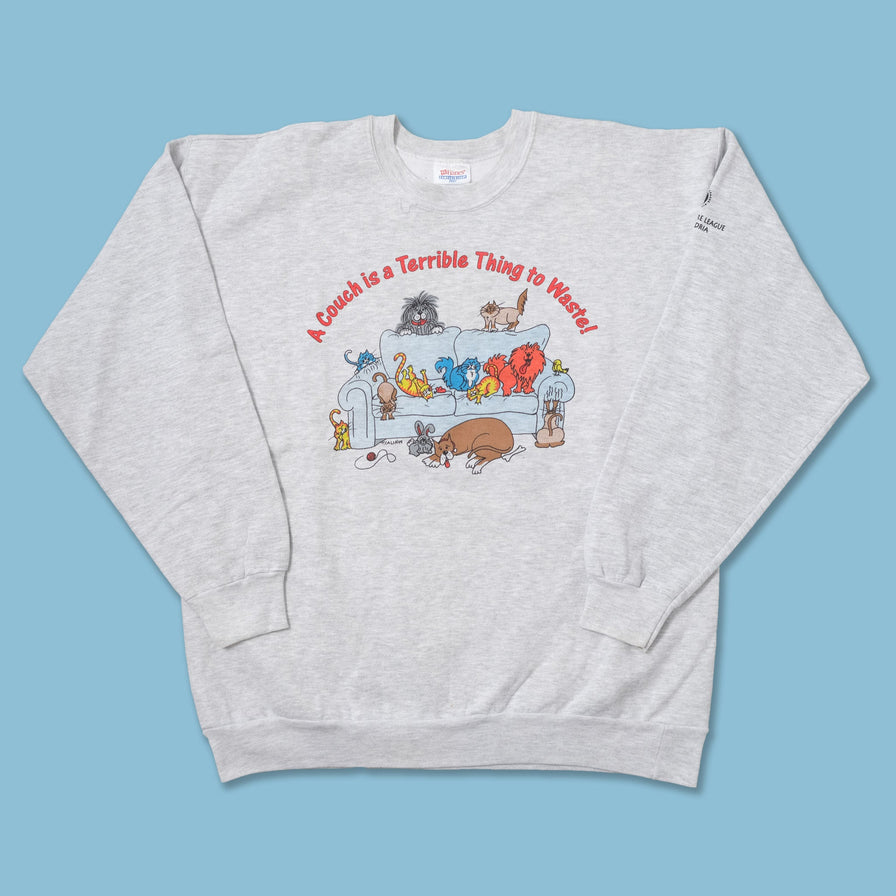 Vintage Couch Sweater XLarge