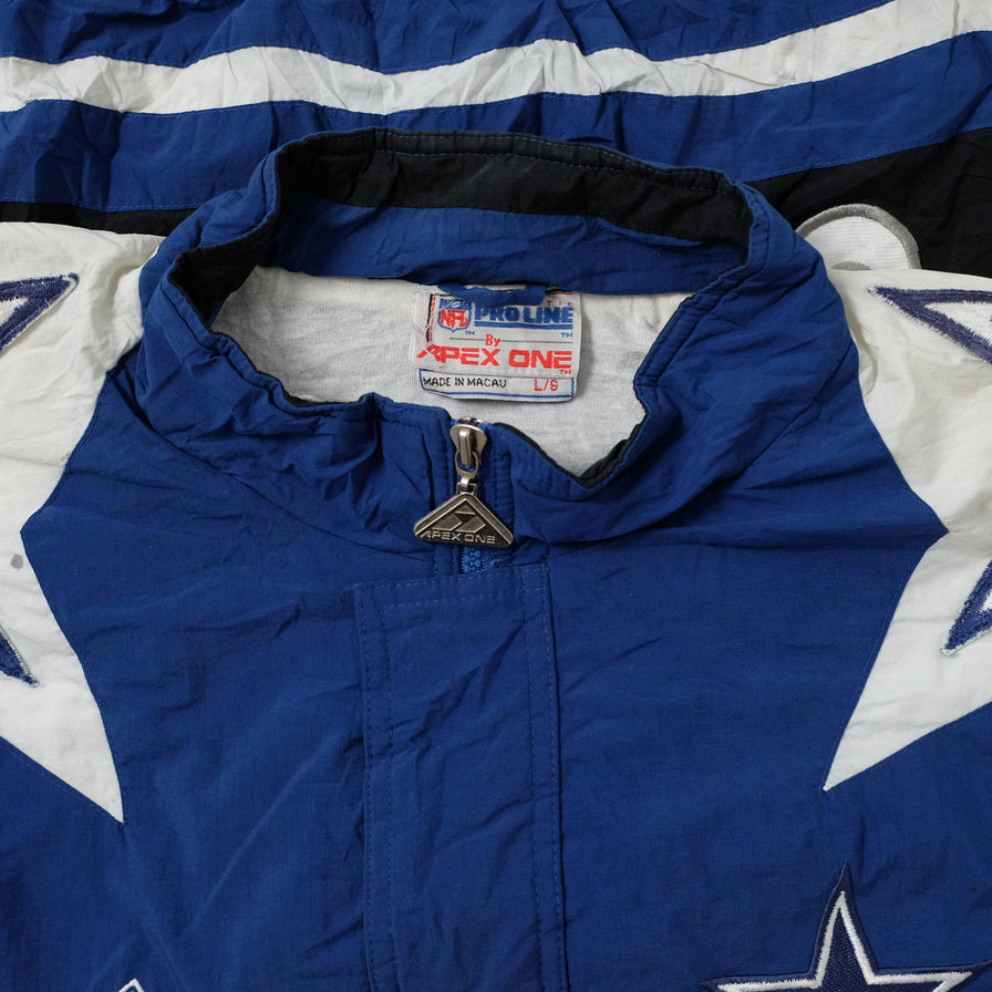 Vintage Dallas Cowboys Track Jacket Large