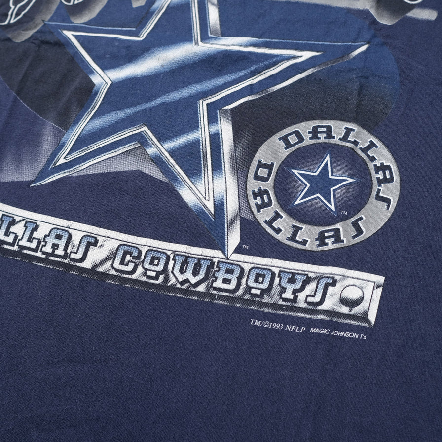 Vintage 1993 Dallas Cowboys T-Shirt Medium / Large
