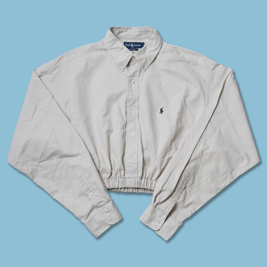 Vintage Women's Polo Ralph Lauren Cropped Shirt Onesize