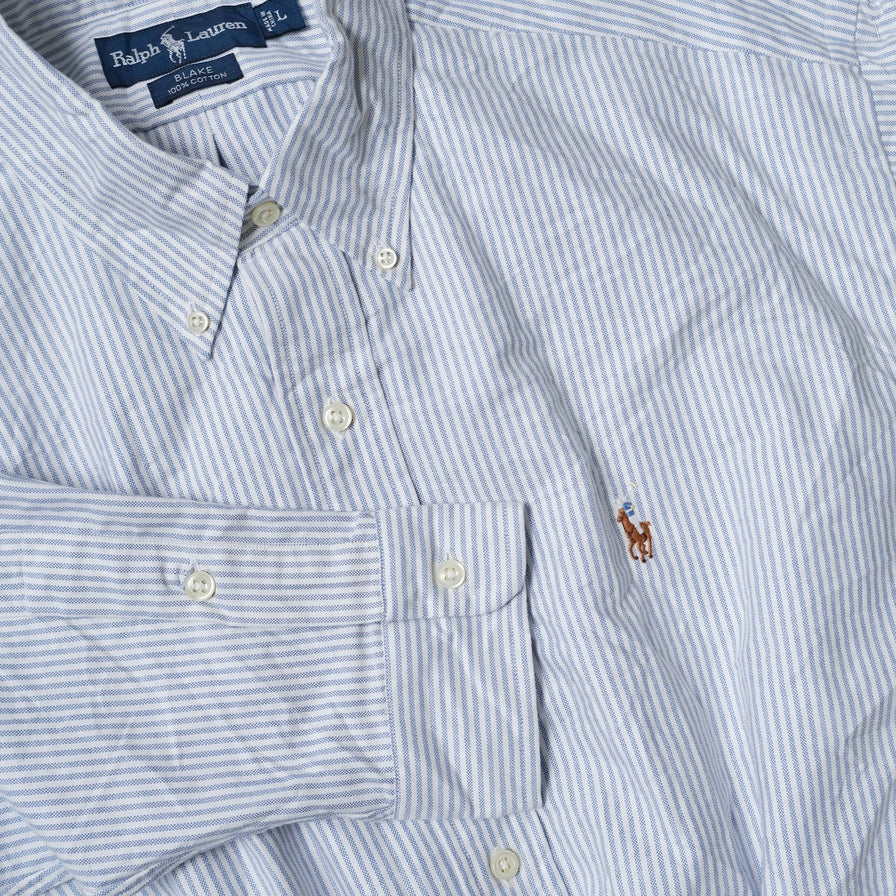 Vintage Women's Polo Ralph Lauren Cropped Shirt Onesize
