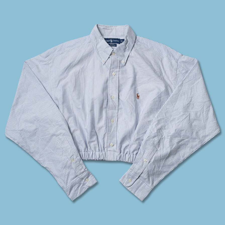Vintage Women's Polo Ralph Lauren Cropped Shirt Onesize