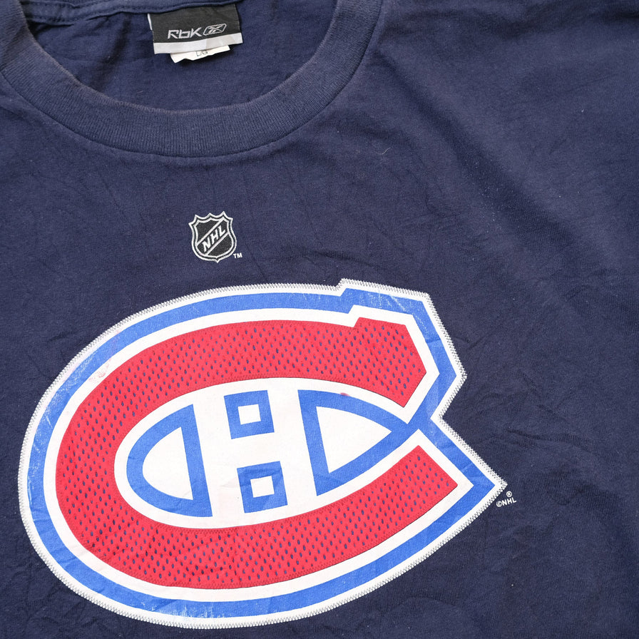 Vintage Reebok Montreal Canadiens T-Shirt XLarge