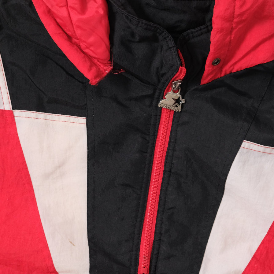 Vintage Starter Detroit Red Wings Anorak Large 