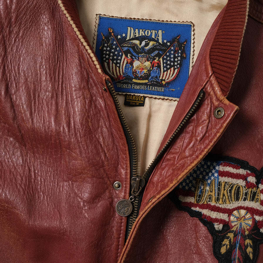 Vintage Dakota American Spirit Leather Jacket Medium