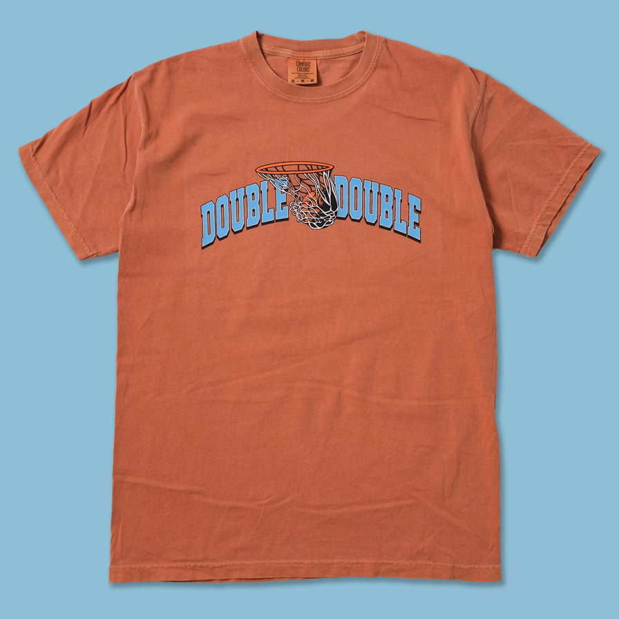 Double Double Hoop T-Shirt Orange