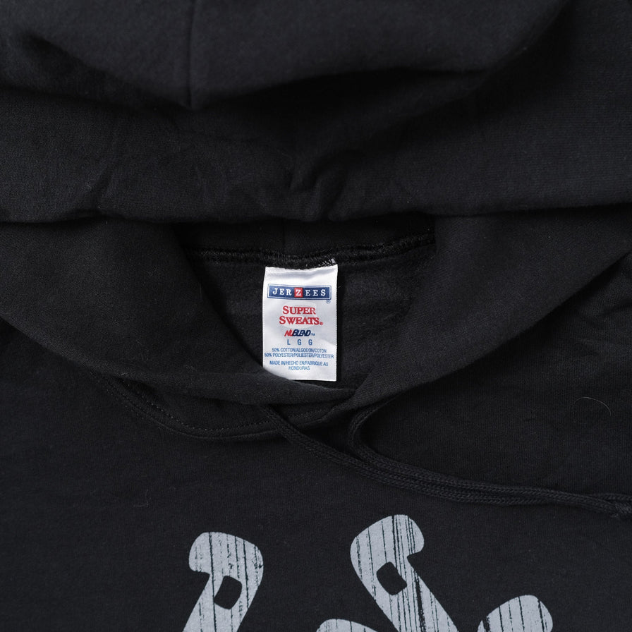 Double Double Purple Riders Hoody Large