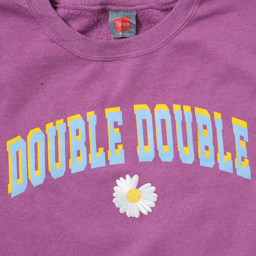 Double Double Flower Sweater Medium