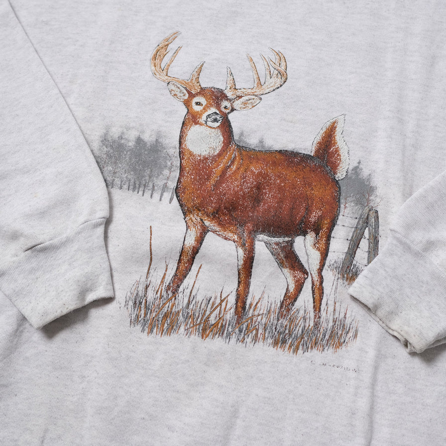 Vintage Deer Sweater Large / XLarge