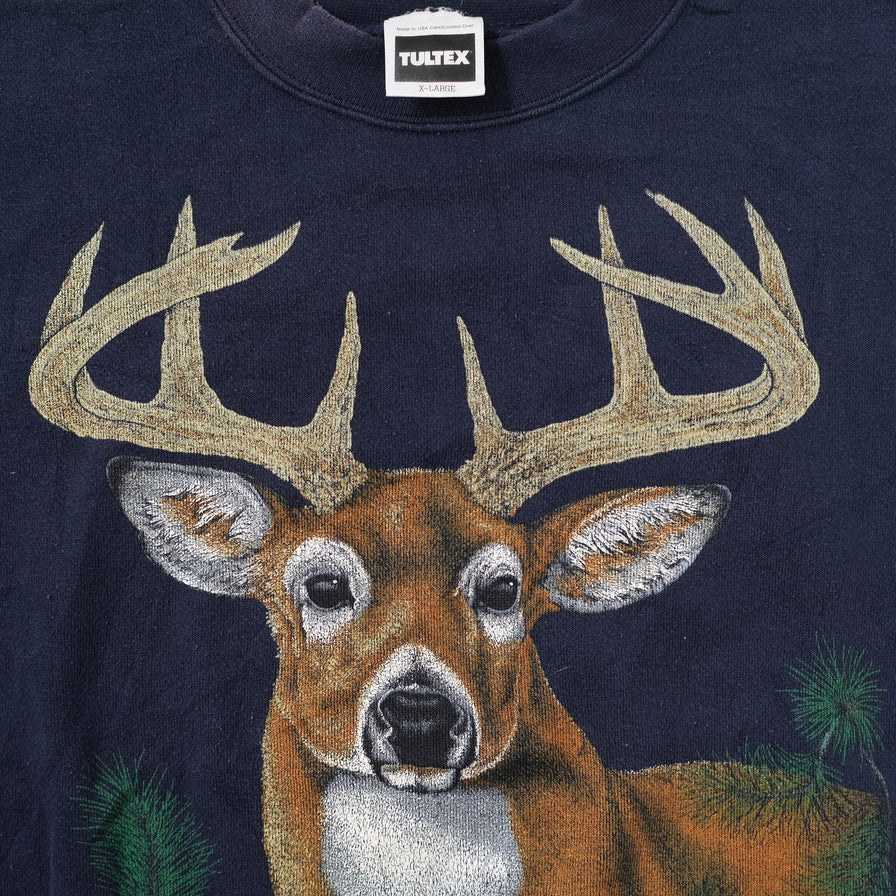 Vintage Deer Sweater Large / XLarge