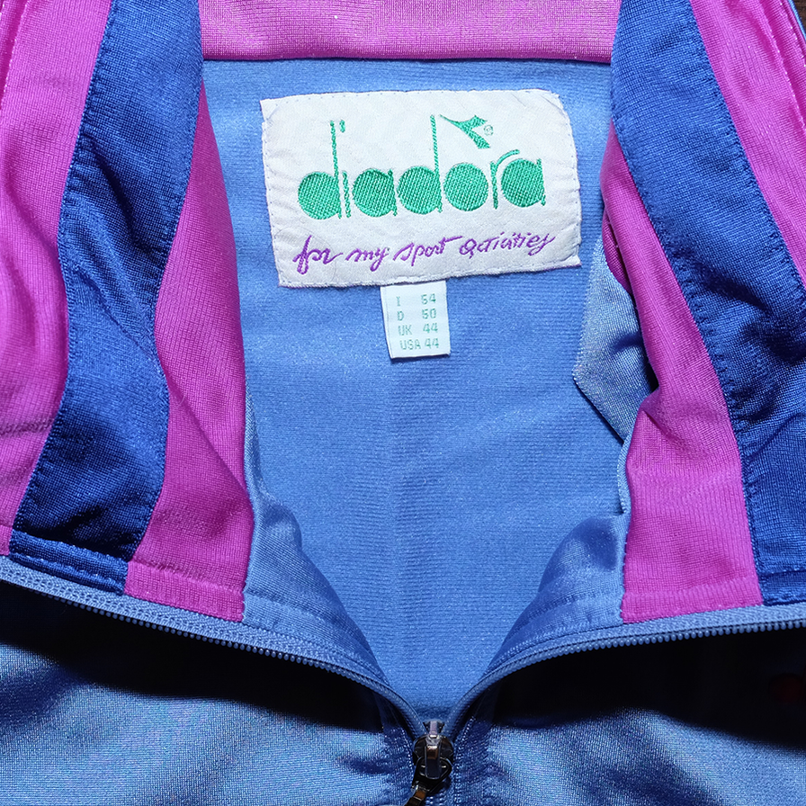 Vintage Diadora Trackjacket Large / XLarge - Double Double Vintage