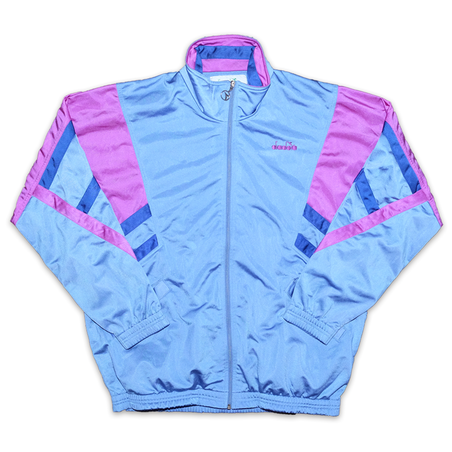 Vintage Diadora Trackjacket Large / XLarge - Double Double Vintage