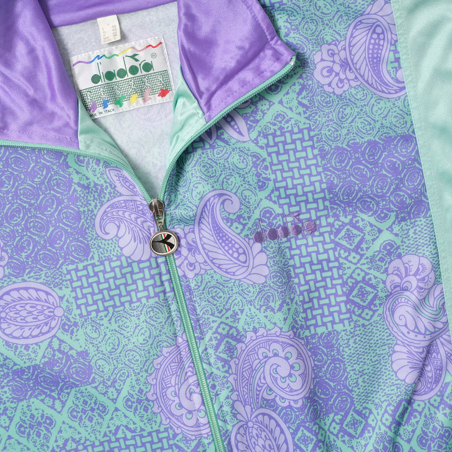 Vintage Diadora Track Jacket Medium