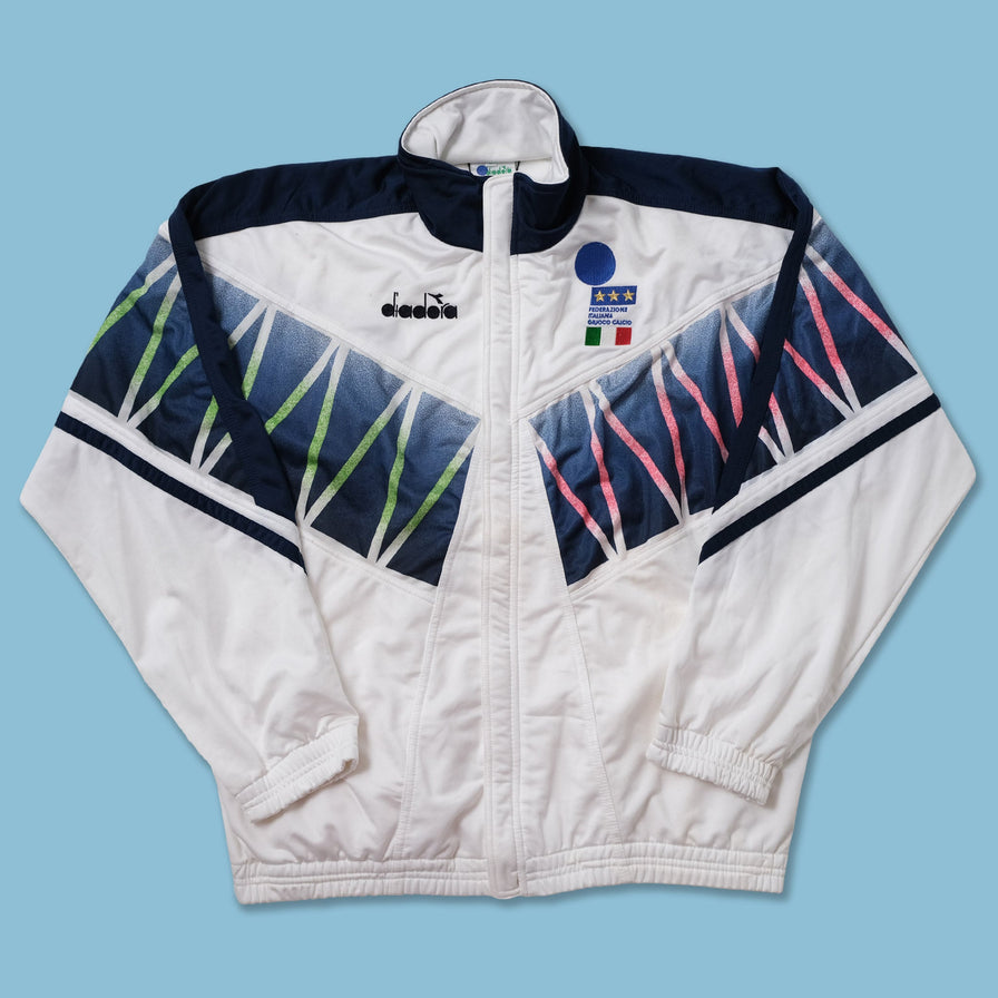 Vintage Diadora Italy Track Jacket Large