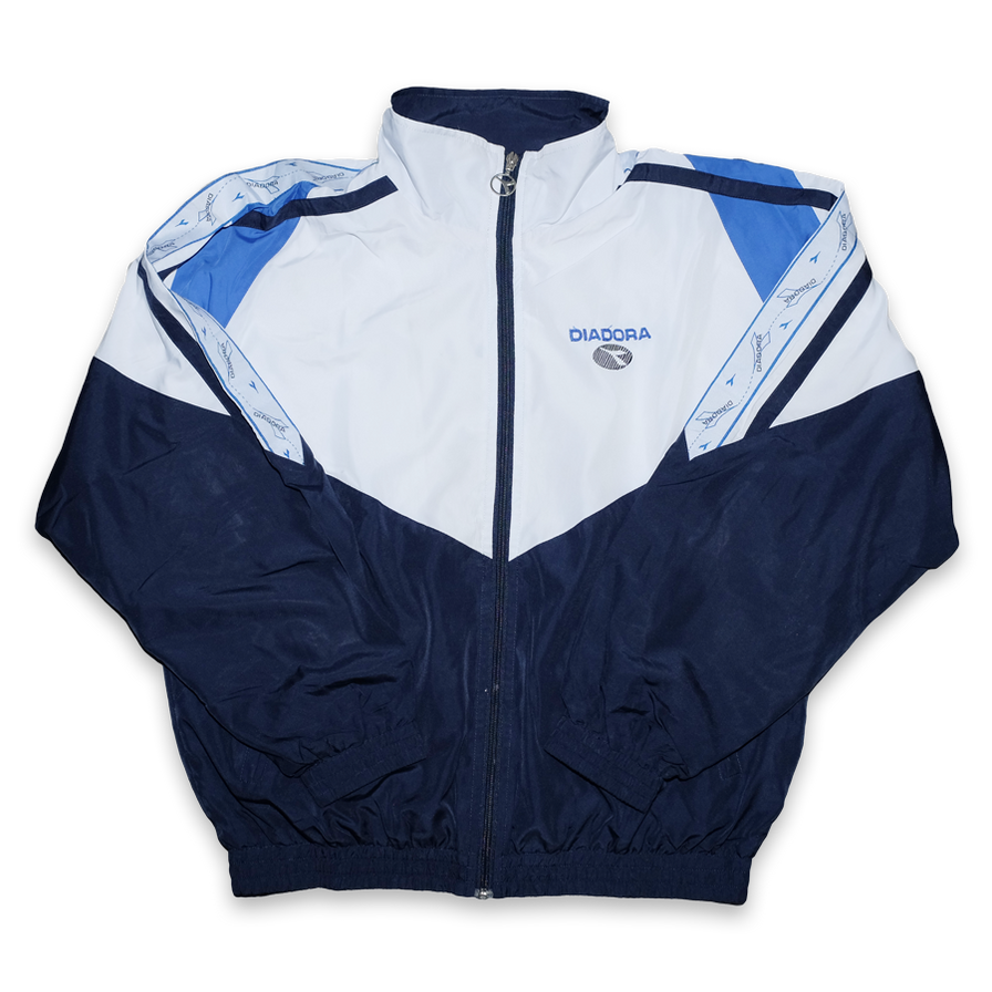 Vintage Diadora Track Jacket Medium - Double Double Vintage