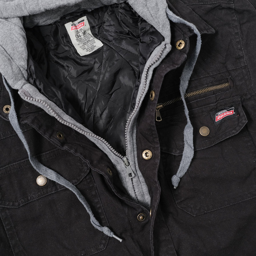 Vintage Dickies Hooded Work Jacket Small