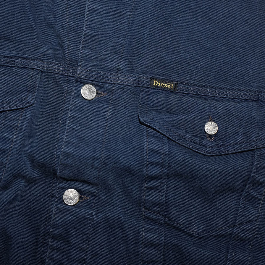 Vintage Diesel Denim Vest Large - Double Double Vintage