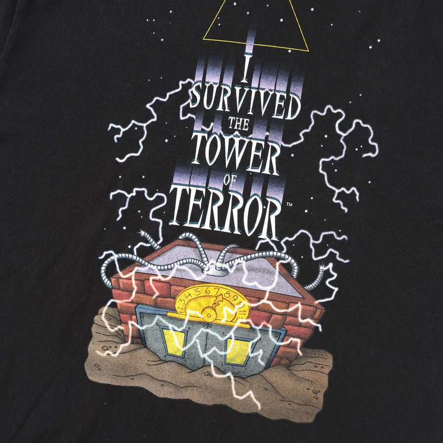 Vintage Disney Tower Of Terror T-Shirt Large
