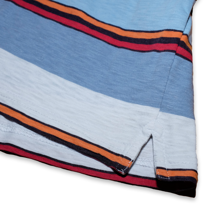 Vintage Dockers Striped Poloshirt XLarge - Double Double Vintage