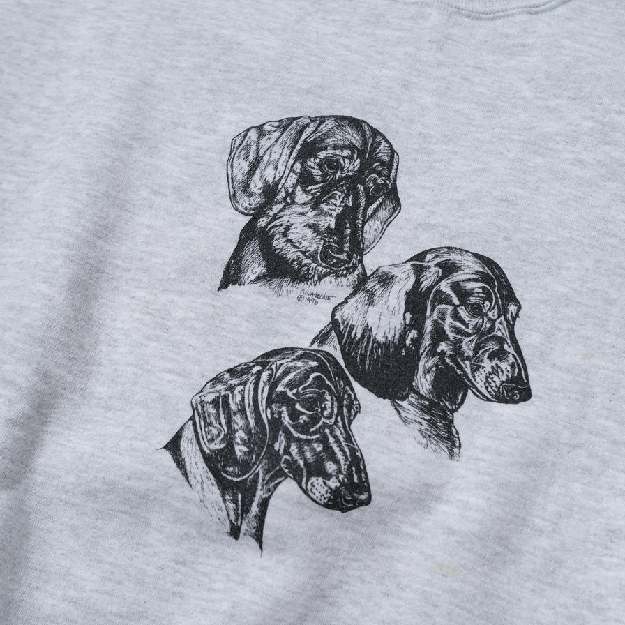 Vintage 1996 Dog Sweater XLarge