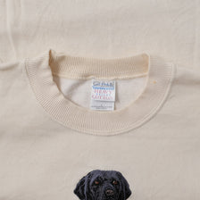 Vintage Dog Sweater Large