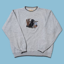 Vintage Dog Sweater Medium
