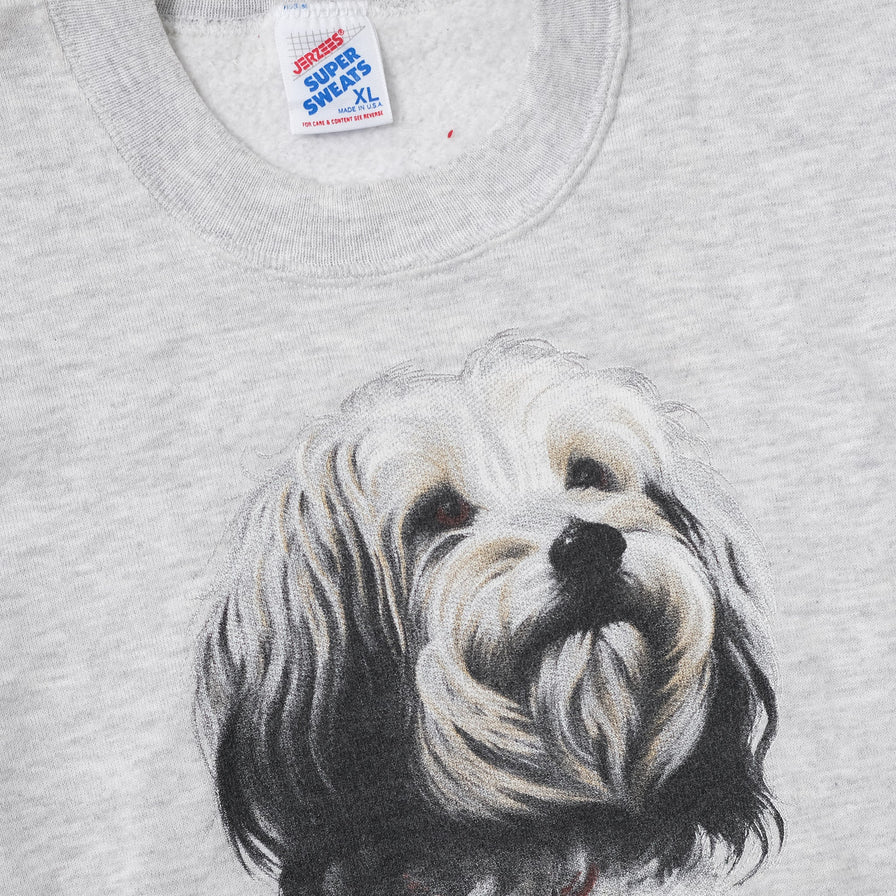 Vintage Dog Sweater XLarge