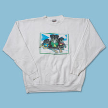 Vintage Dog Sweater Large