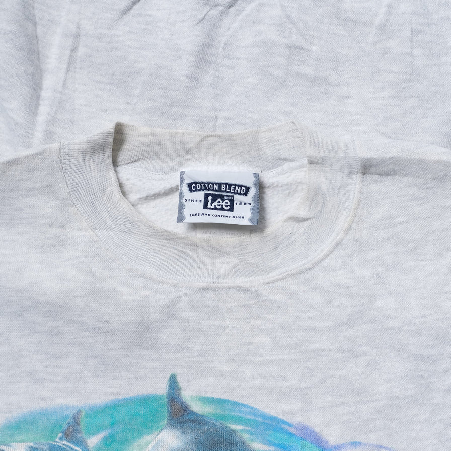 Vintage Sea World Sweater Medium