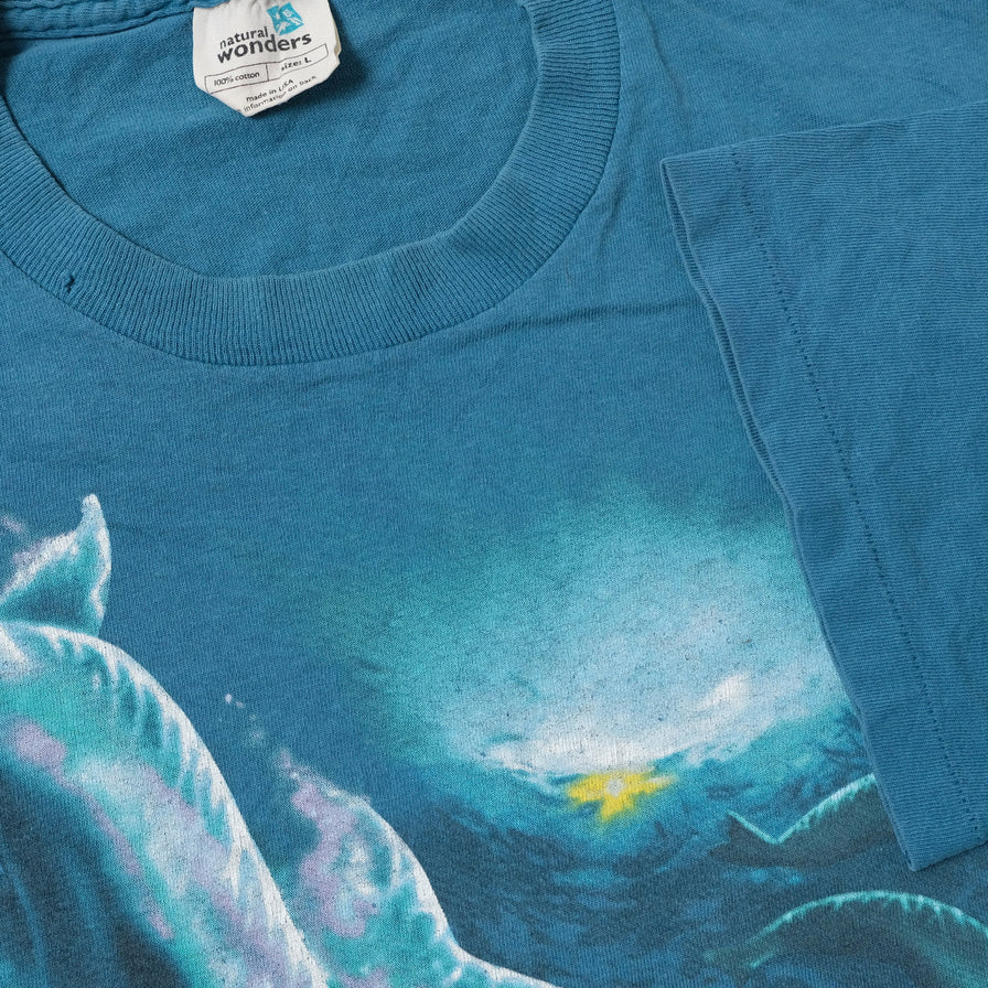 Vintage Dolphin T-Shirt Large