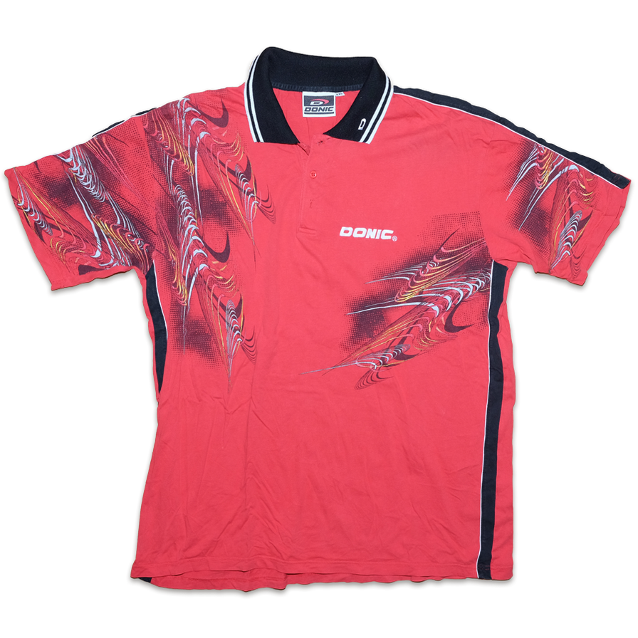 Vintage Ping Pong Polo XLarge - Double Double Vintage