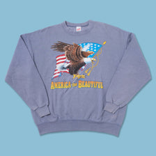 Vintage America Sweater XLarge