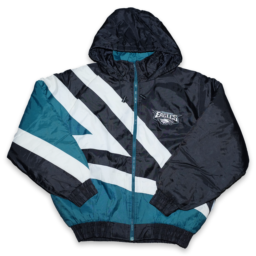 Vintage Philadelphia Eagles Padded Jacket Large - Double Double Vintage