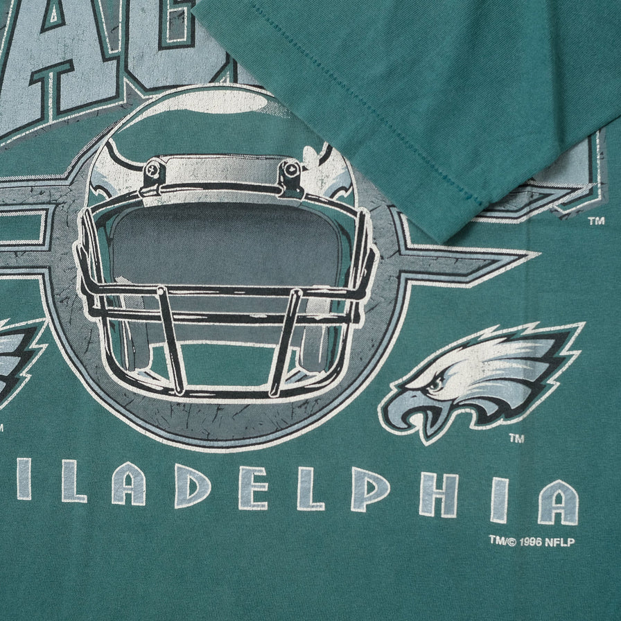 Vintage 1996 Philadelphia Eagles T-Shirt Medium / Large