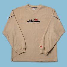 Vintage Ellesse V-Neck Fleece XLarge