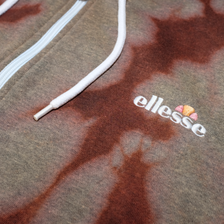 Ellesse Zip Hoody Bleach Large - Double Double Vintage