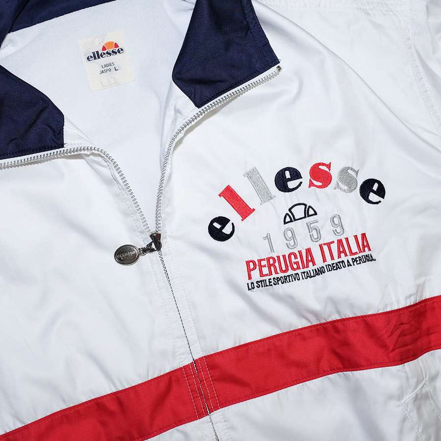 Vintage Women's Ellesse Track Jacket Large