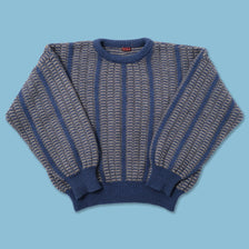 Vintage Ellesse Women's Sweater Large