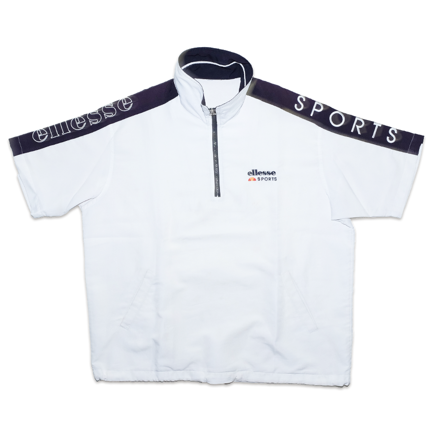 Vintage Ellesse Zip Top Large / XLarge - Double Double Vintage