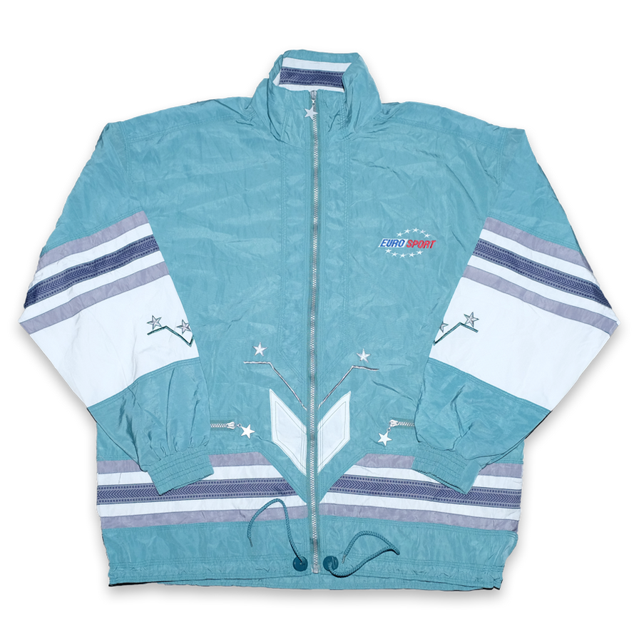 Vintage Euro Sport Track Jacket XLarge