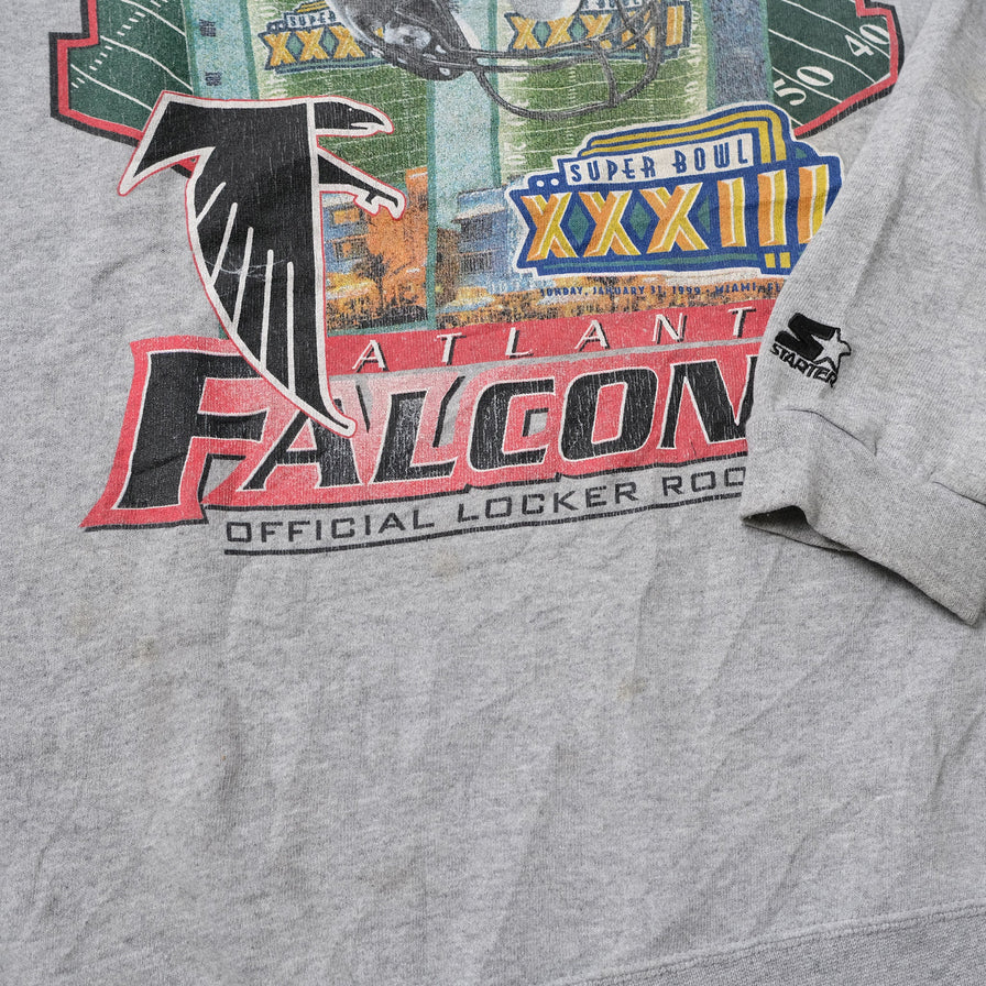 Vintage 1998 Starter Atlanta Falcons Sweater XLarge