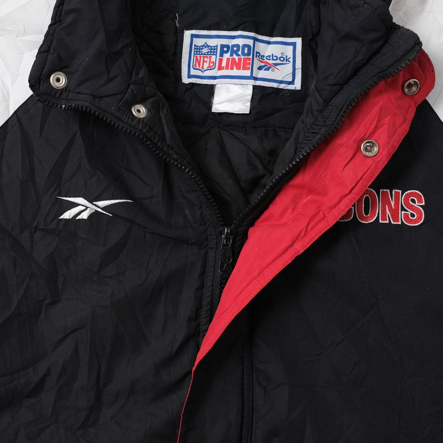 Vintage Reebok Atlanta Falcons Padded Jacket XLarge