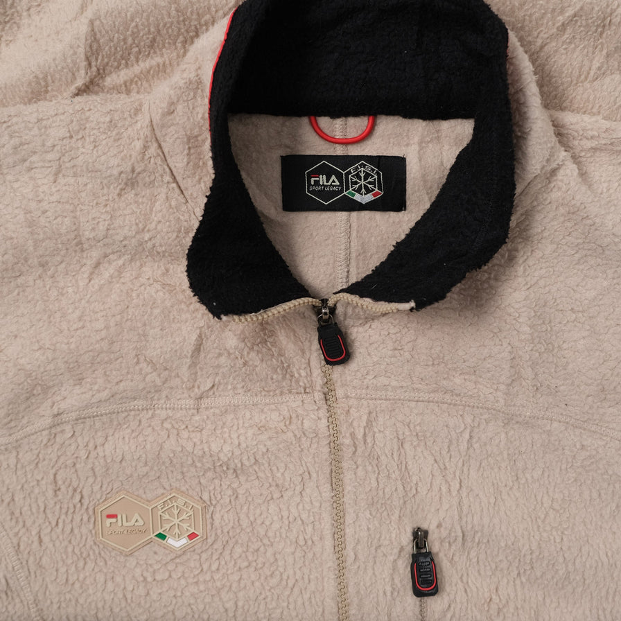 Vintage Fila Fleece Jacket Large