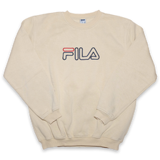 Vintage Fila Logo Sweatshirt Large - Double Double Vintage